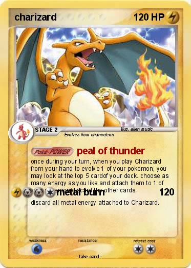 Pokemon charizard