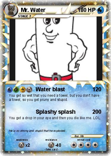 Pokemon Mr. Water