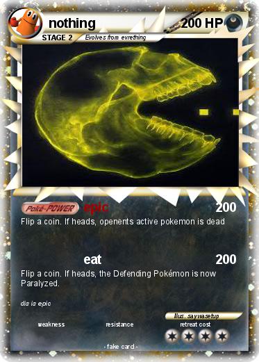 Pokemon nothing