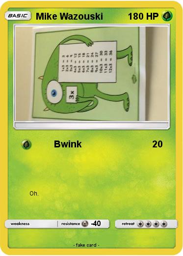 Pokemon Mike Wazouski