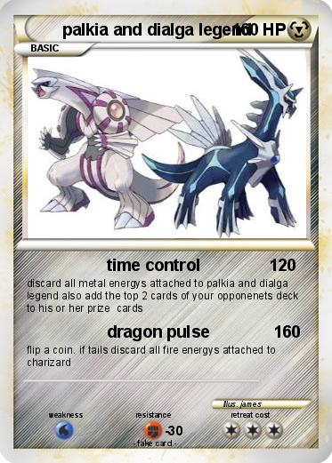Pokemon palkia and dialga legend
