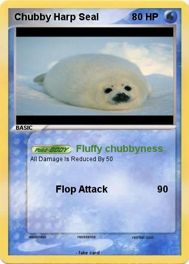 Pokemon Chubby Harp Seal