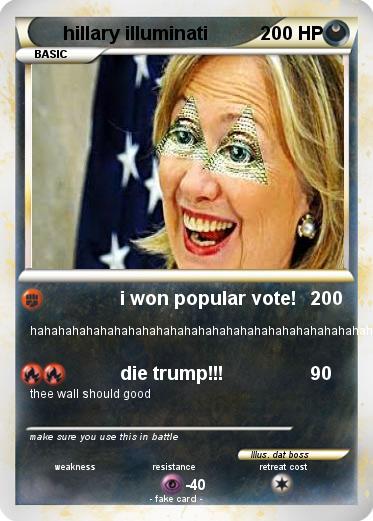 Pokemon hillary illuminati