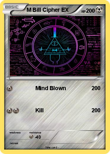 Pokemon M Bill Cipher EX