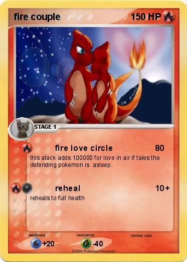 Pokemon fire couple