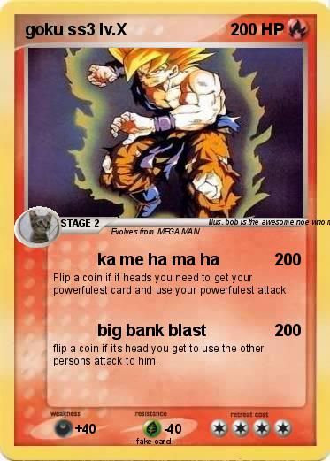 Pokemon goku ss3 lv.X
