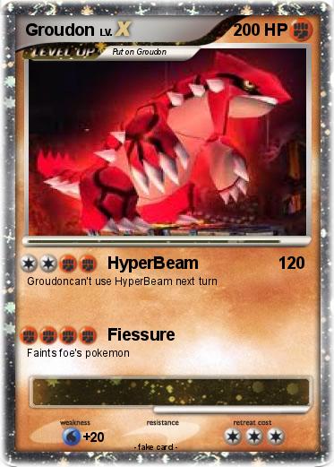 Pokemon Groudon