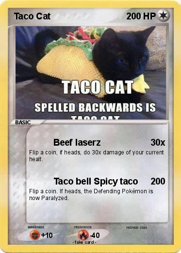 Pokemon Taco Cat