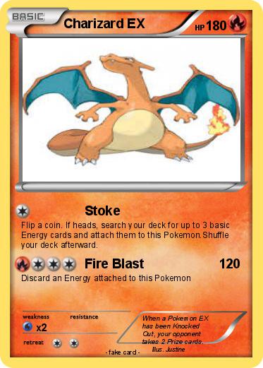 Pokemon Charizard EX