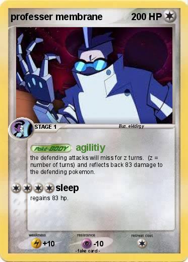 Pokemon professer membrane
