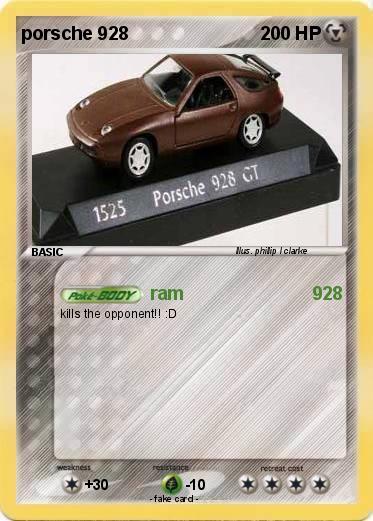 Pokemon porsche 928