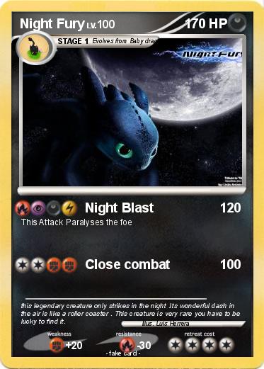 Pokemon Night Fury