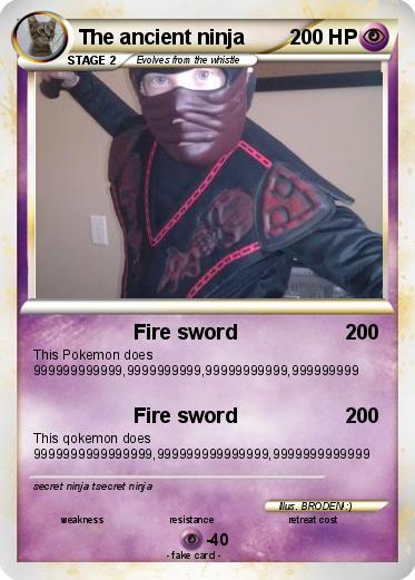 Pokemon The ancient ninja