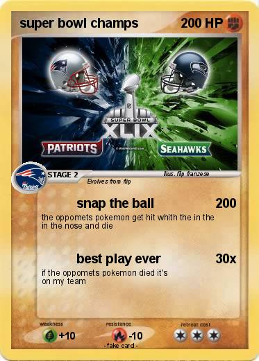 Pokemon super bowl champs