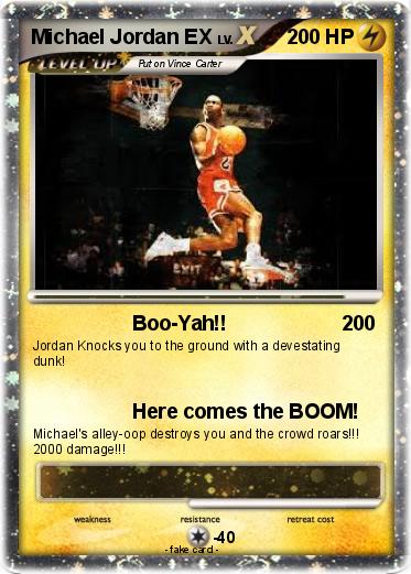 Pokemon Michael Jordan EX