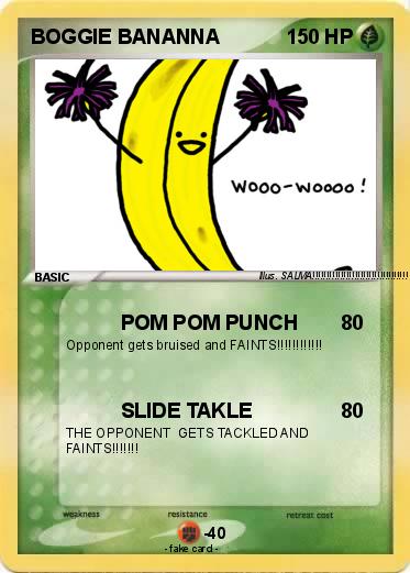 Pokemon BOGGIE BANANNA