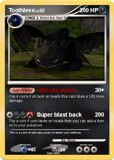 Pokemon Toothless