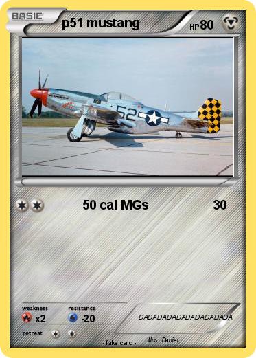 Pokemon p51 mustang