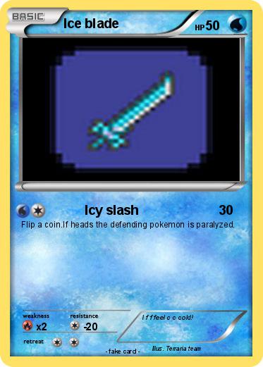 Pokemon Ice blade