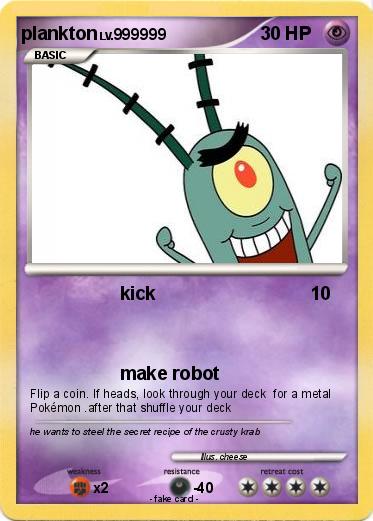 Pokemon plankton