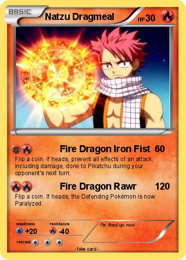Pokemon Natzu Dragmeal