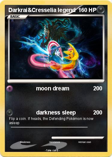 Pokemon Darkrai&Cresselia legend