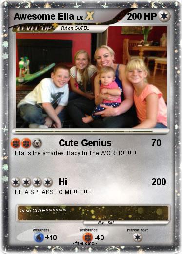 Pokemon Awesome Ella