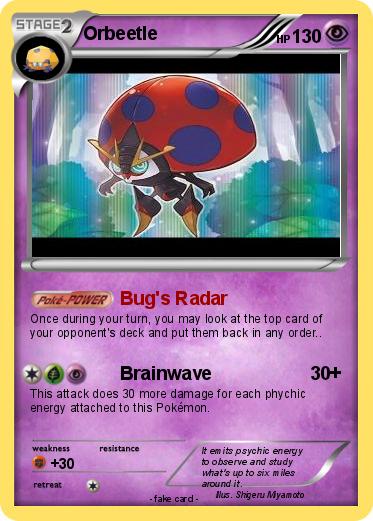 Pokemon Orbeetle