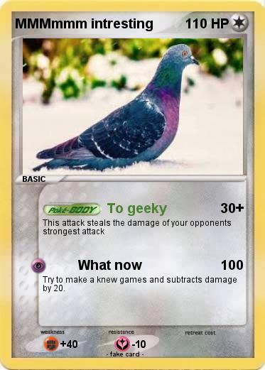 Pokemon MMMmmm intresting