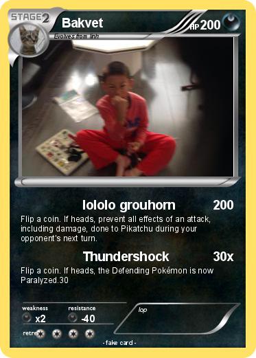 Pokemon Bakvet