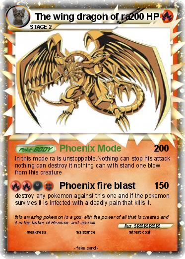 Pokemon The wing dragon of ra