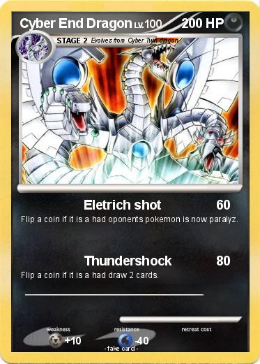 Pokemon Cyber End Dragon