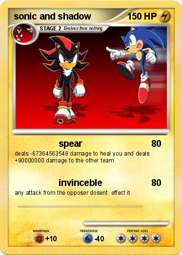 Pokemon sonic and shadow