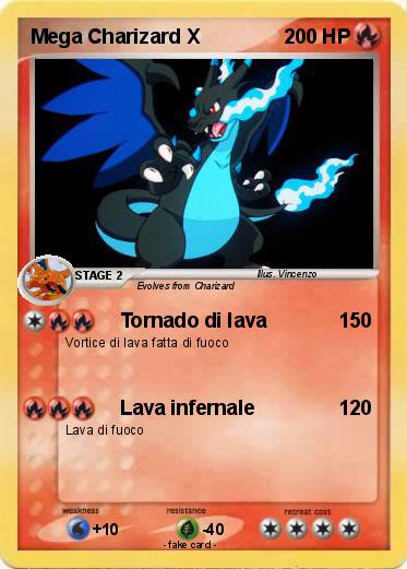 Pokemon Mega Charizard X