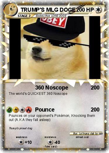 Pokemon TRUMP'S MLG DOGE