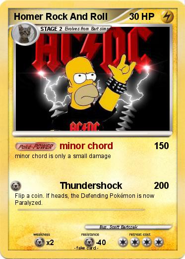Pokemon Homer Rock And Roll