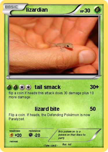Pokemon lizardian