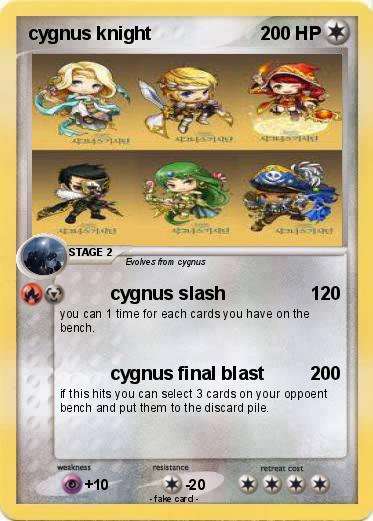 Pokemon cygnus knight