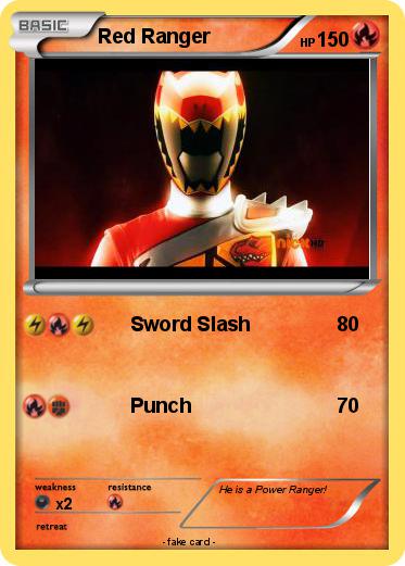 Pokemon Red Ranger