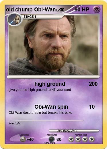 Pokemon old chump Obi-Wan