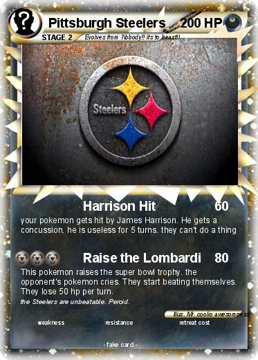 Pokemon Pittsburgh Steelers