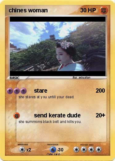 Pokemon chines woman
