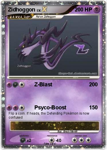 Pokemon Zidhoggon