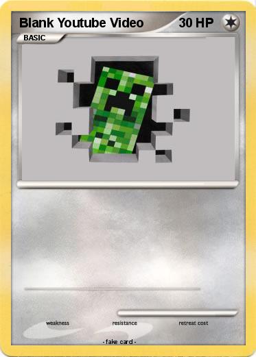 Pokemon Blank Youtube Video
