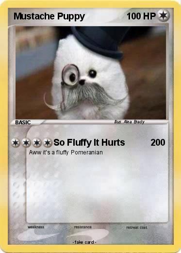 Pokemon Mustache Puppy