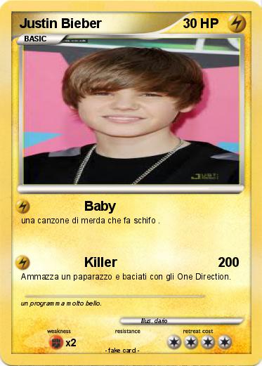 Pokemon Justin Bieber