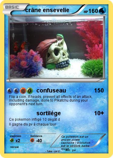 Pokemon crâne ensevelie