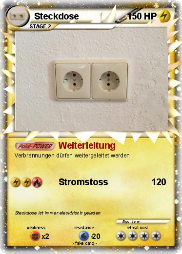 Pokemon Steckdose