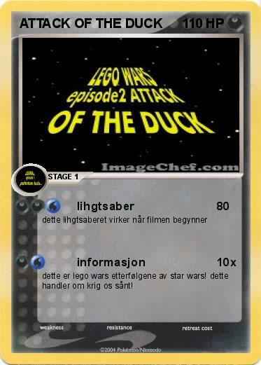 Pokemon ATTACK OF THE DUCK