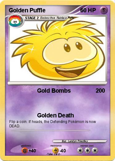 Pokemon Golden Puffle